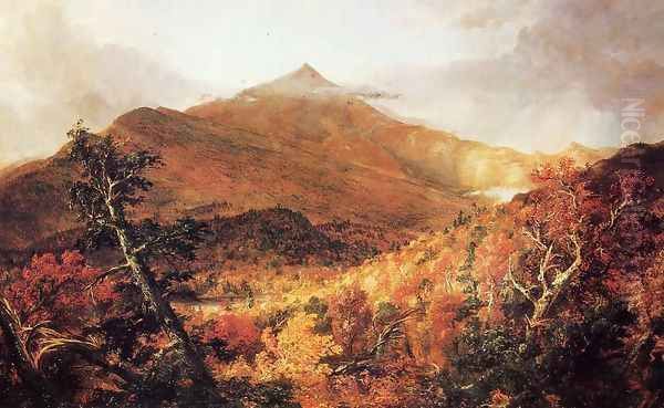 Schroon Mountain, Adirondacks Oil Painting by Thomas Cole