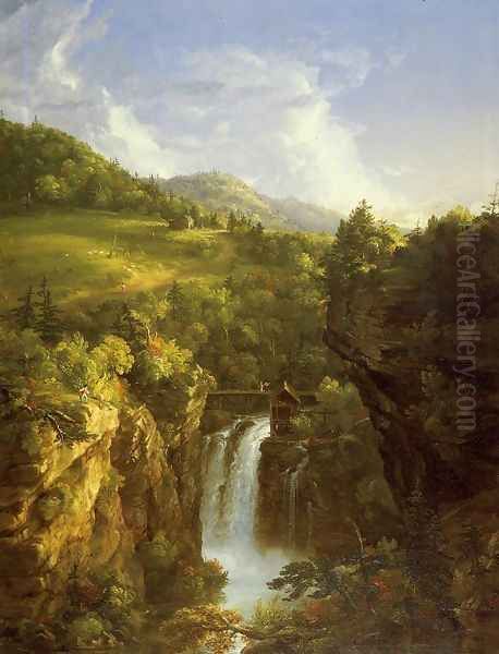 Genesee Scenery Oil Painting by Thomas Cole