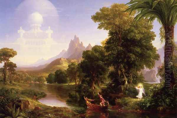 The Voyage of Life, Youth Oil Painting by Thomas Cole