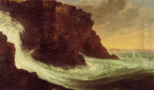 Frenchman's Bay, Mt. Desert Island Oil Painting by Thomas Cole