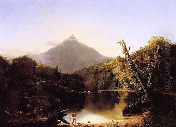 Mount Chocorua, New Hampshire Oil Painting by Thomas Cole