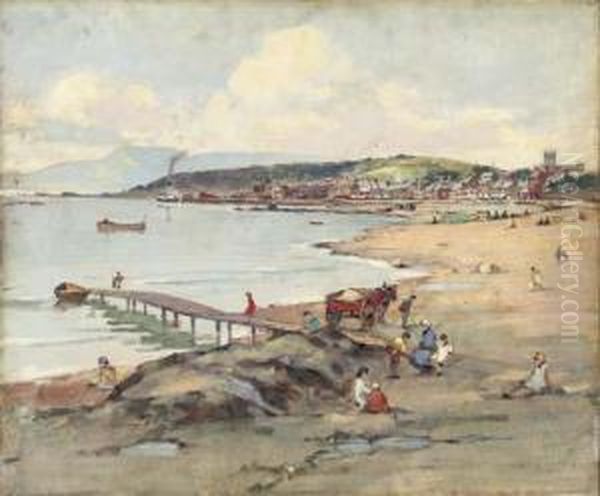 Millport Oil Painting by Robert Eadie