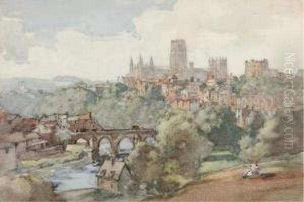 Durham Oil Painting by Robert Eadie