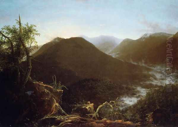 Sunrise in the Catskill Mountains Oil Painting by Thomas Cole