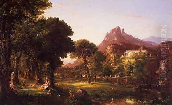 Dream of Arcadia Oil Painting by Thomas Cole