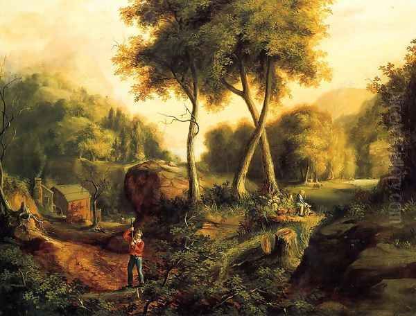 Landscape Oil Painting by Thomas Cole