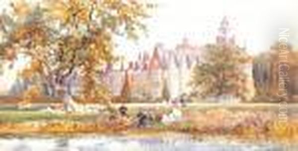 Bilton Grange, Dunchurch Oil Painting by Charles Earle