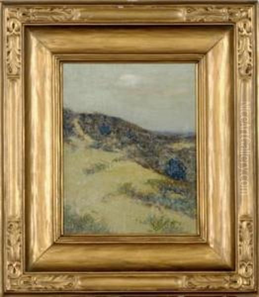 Landscape, Dunes And Water Oil Painting by Charles Warren Eaton