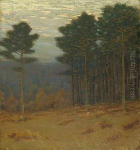 Tall Pines Oil Painting by Charles Warren Eaton