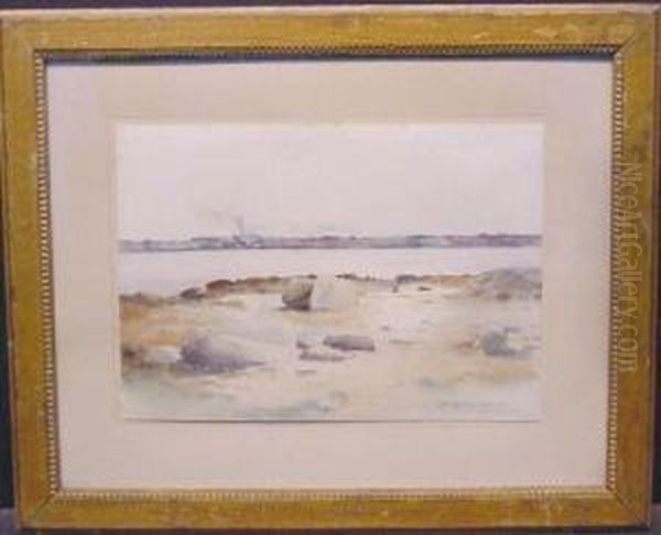 River View Oil Painting by Charles Warren Eaton