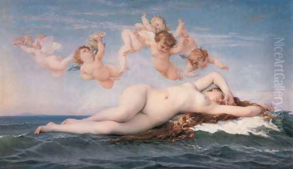 The Birth of Venus 1863 Oil Painting by Alexandre Cabanel