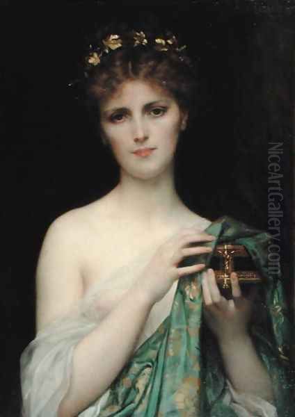 Pandora 1873 Oil Painting by Alexandre Cabanel