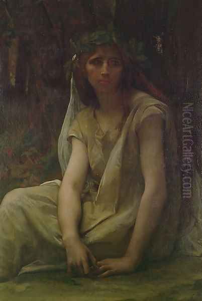 A Druidess 1868 Oil Painting by Alexandre Cabanel