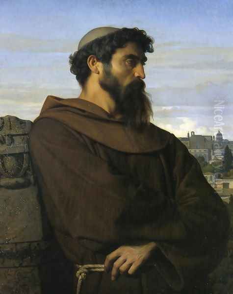 The Roman Monk Oil Painting by Alexandre Cabanel