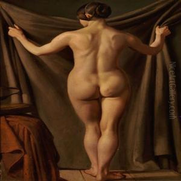 Nude Oil Painting by Christoffer Wilhelm Eckersberg