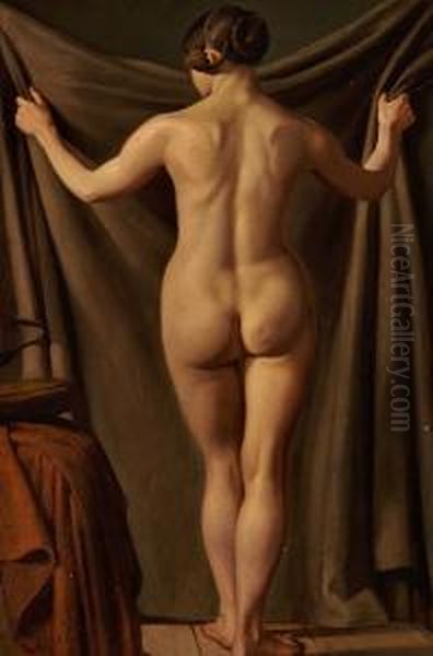 Nude Oil Painting by Christoffer Wilhelm Eckersberg