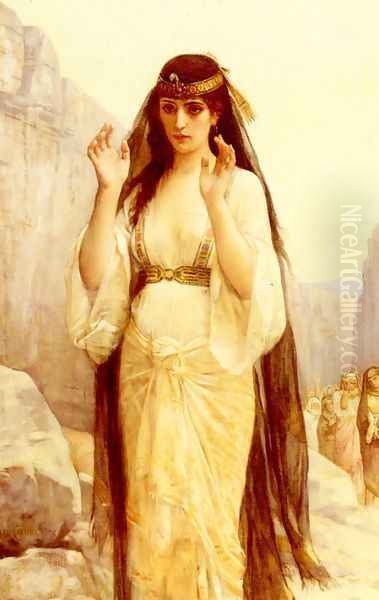 The Daughter Of Jephthah Oil Painting by Alexandre Cabanel