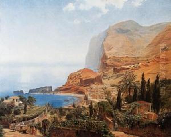 Madeira Oil Painting by Johan Frederick Eckersberg