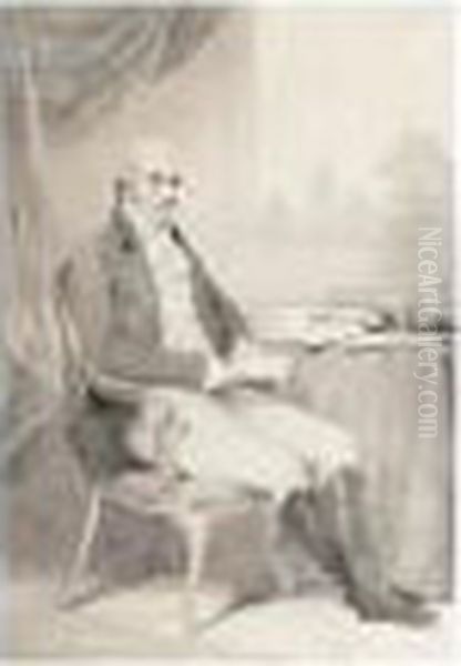 Portrait Of John Drummond Oil Painting by Henry Edridge