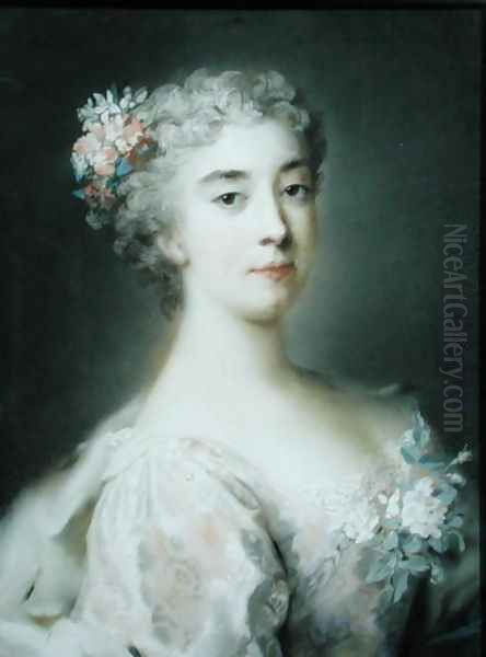 Enrichetta Anna Sofia di Modena (1702-1777), 1723 Oil Painting by Rosalba Carriera