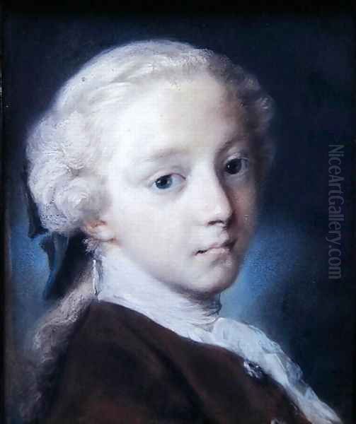 Portrait of a Boy, 1726 Oil Painting by Rosalba Carriera