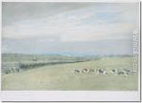 Edwards, Huntingscene, Coloured Print, Pencil Signed Oil Painting by Lionel Louis Edwards