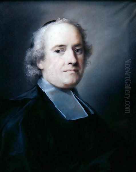 Portrait of the Abbot Dionisio Le Blond, 1729 Oil Painting by Rosalba Carriera