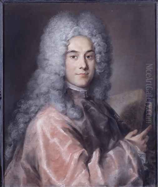 The Venetian Procurator Oil Painting by Rosalba Carriera