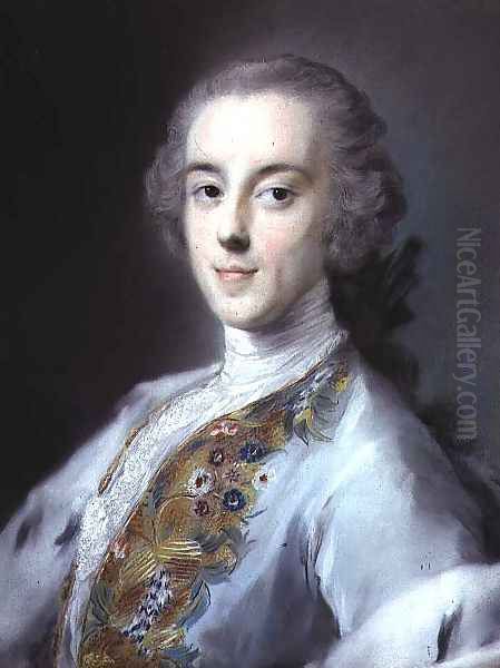 Portrait of Horace Walpole (1717-97) c.1741 Oil Painting by Rosalba Carriera