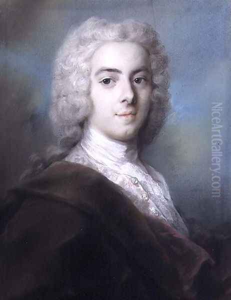 Portrait of Robert, Lord Walpole (d.1751) eldest son of Sir Robert Walpole (1676-1745) Oil Painting by Rosalba Carriera