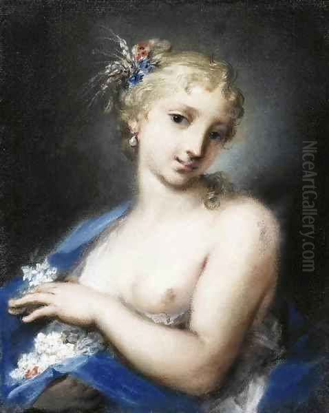 Summer Oil Painting by Rosalba Carriera