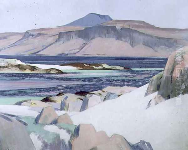 Ben More in Mull, c.1932 Oil Painting by Francis Campbell Boileau Cadell