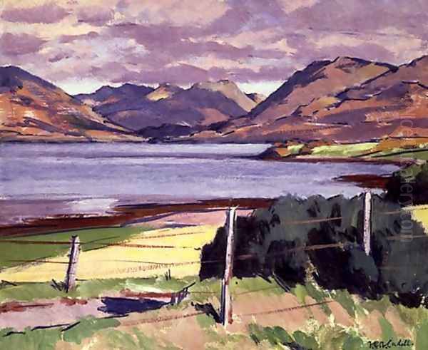 Loch Creran, Argyll Oil Painting by Francis Campbell Boileau Cadell