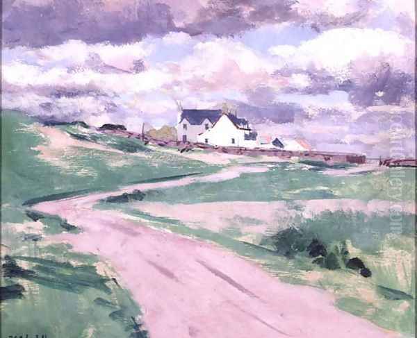 The Road to the Farm Oil Painting by Francis Campbell Boileau Cadell