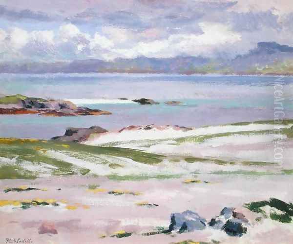 Iona, 1928 Oil Painting by Francis Campbell Boileau Cadell