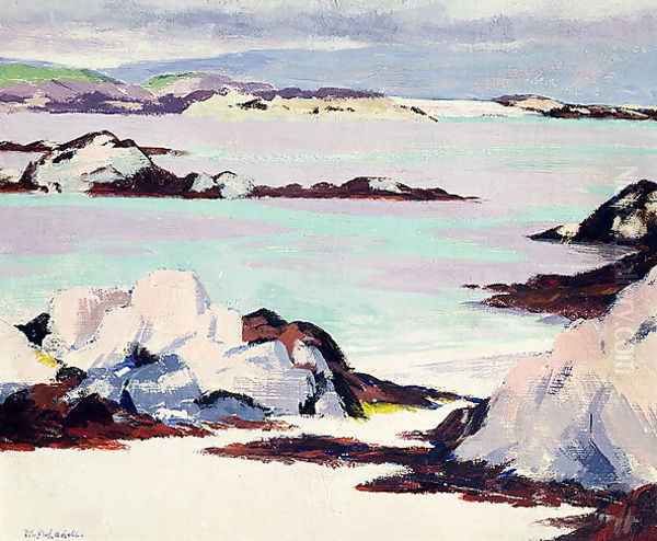 Isle of Iona Oil Painting by Francis Campbell Boileau Cadell