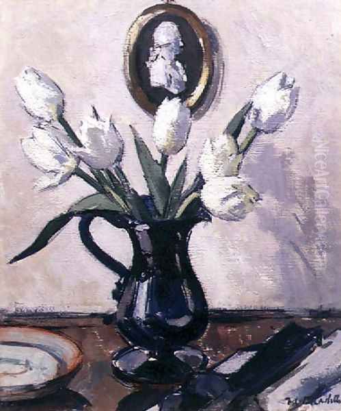 Tulips, c.1920 Oil Painting by Francis Campbell Boileau Cadell