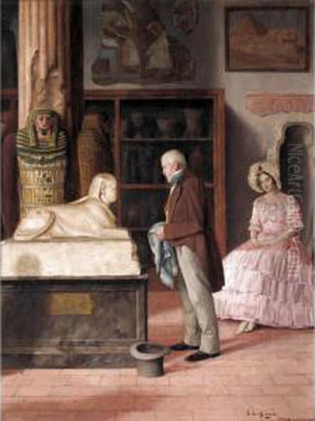 The Egyptian Room Oil Painting by Erwin Eichinger