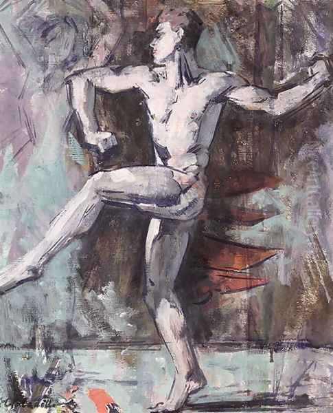 The Dancer Oil Painting by Francis Campbell Boileau Cadell