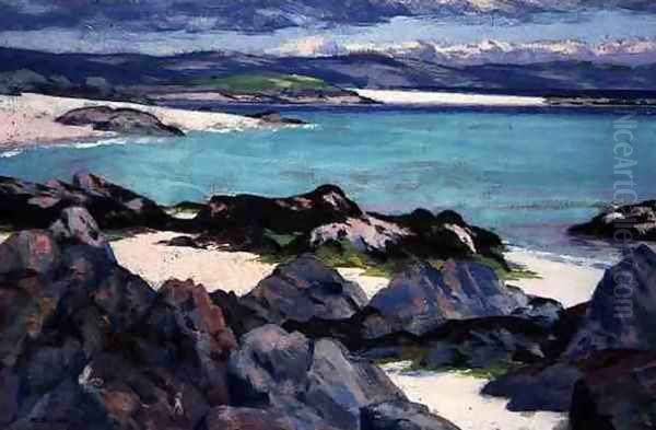 Iona, The East Bay, 1928 Oil Painting by Francis Campbell Boileau Cadell