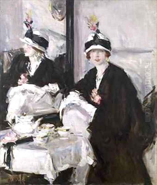 Reflections Oil Painting by Francis Campbell Boileau Cadell