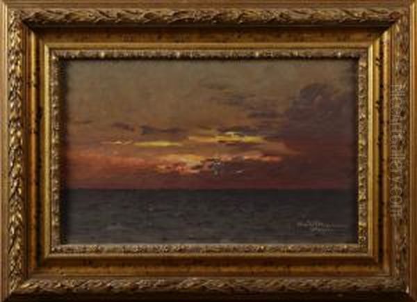 Sjomotiv Fran Skagen Oil Painting by Emil Ekman