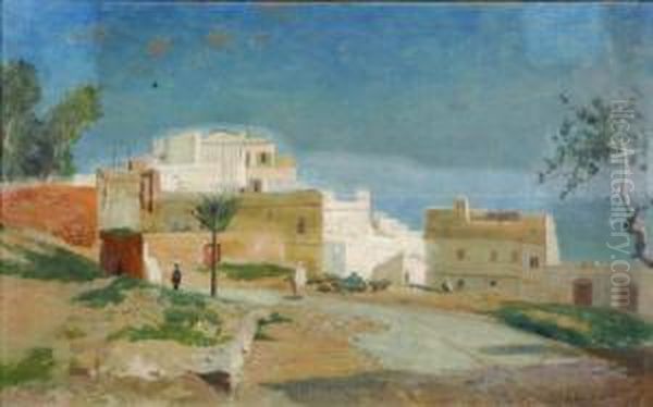 Tangiers Oil Painting by Lemuel D. Eldred