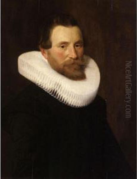 Portrait Of A Gentleman Oil Painting by Nicolaes (Pickenoy) Eliasz