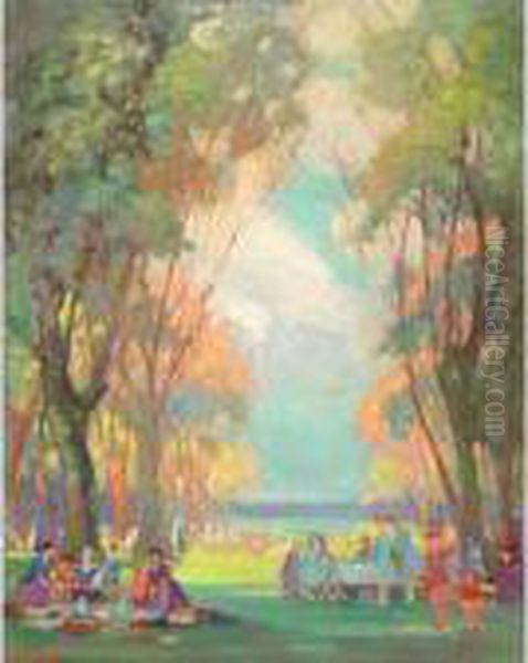 Toronto Island Picnic by Emily Louise Orr Elliott