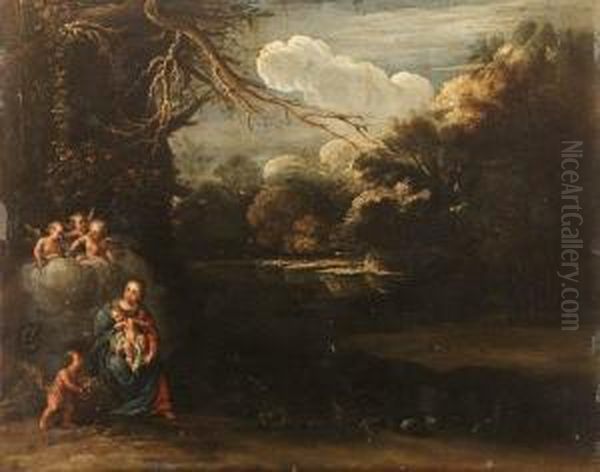 Elsheimer, A. Oil Painting by Adam Elsheimer