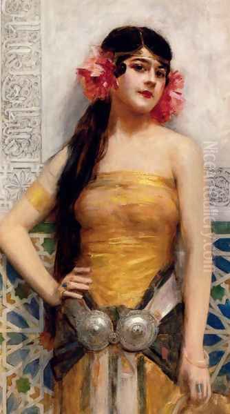 L'Orientale Oil Painting by Leon Francois Comerre