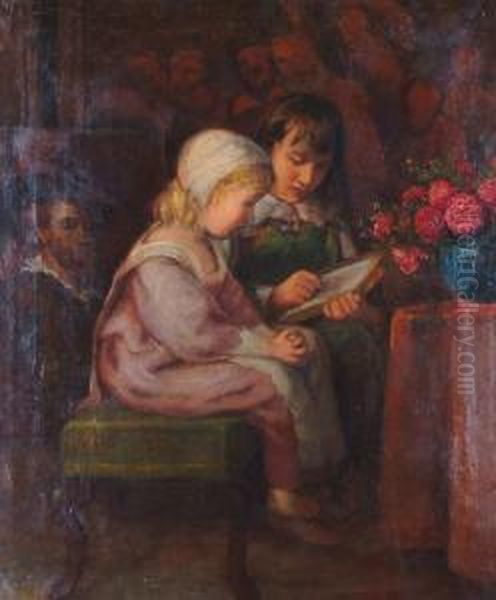 The Young Artist Oil Painting by Henry Hetherington Emmerson