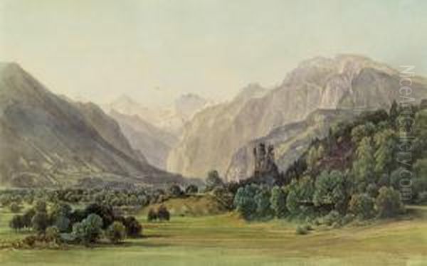 Landschaft Oil Painting by Thomas Ender