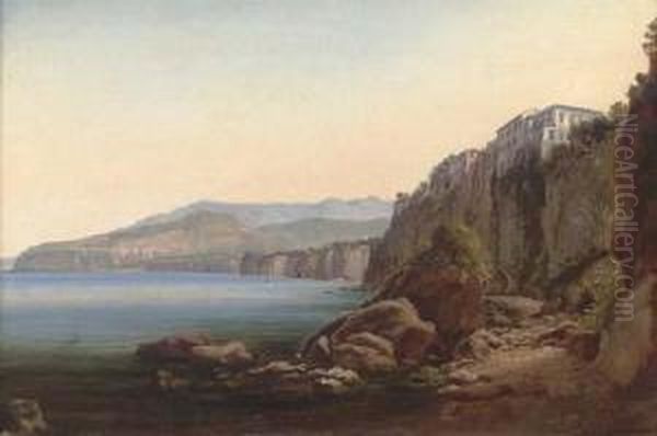 Sorrento Oil Painting by Thomas Ender